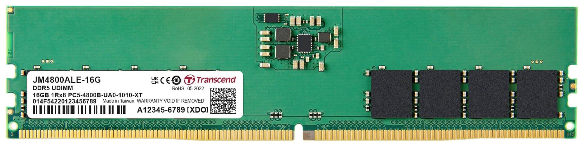 Память оперативная DDR5 Desktop Transcend  JM4800ALE-16G
