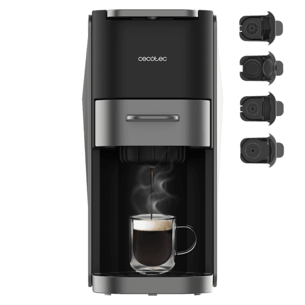 Кофеварка капсульная Cecotec FreeStyle Compact Dark (3в1) черный