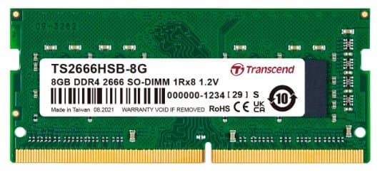 Память оперативная DDR4 Notebook Transcend TS2666HSB-8G