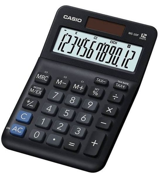 Калькулятор настольный CASIO MS-20F-WA-EP