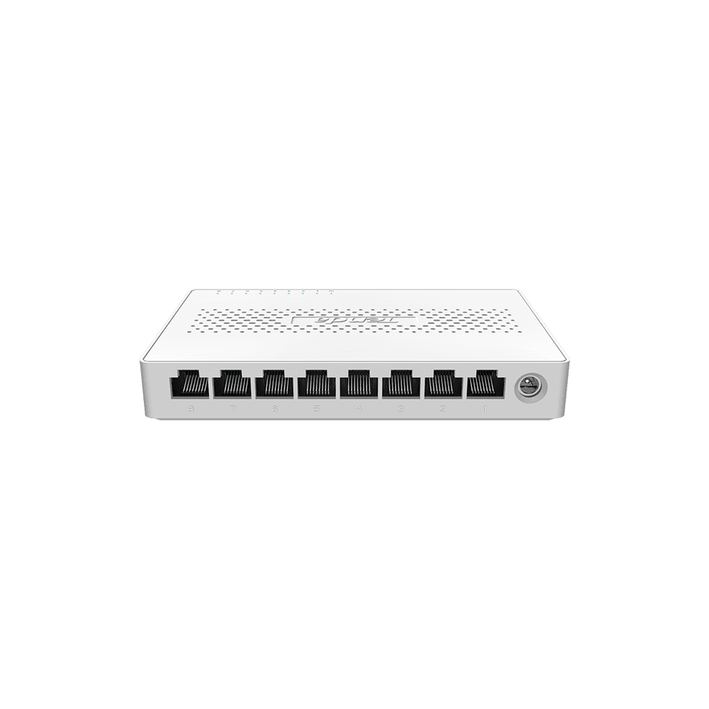 Коммутатор Tenda SM108 8-port 2.5 Gigabit Ethernet белый