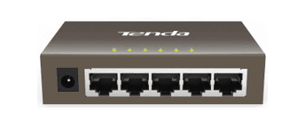 Коммутатор Tenda  TEG1005D 5-port Gigabit Черный