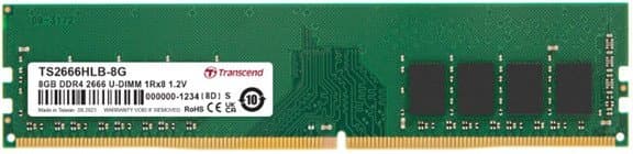 Память оперативная DDR4 Desktop Transcend TS2666HLB-8G