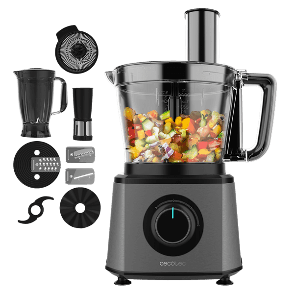 Кухонный комбайн Cecotec FoodProcessor Paprika 2000 Full черный