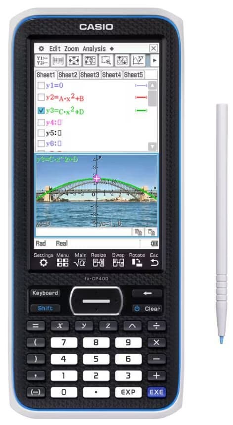 Калькулятор графический CASIO FX-CP400-WA-EH