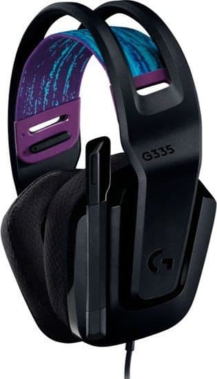 Наушники-гарнитура игровая Logitech G335 черный
