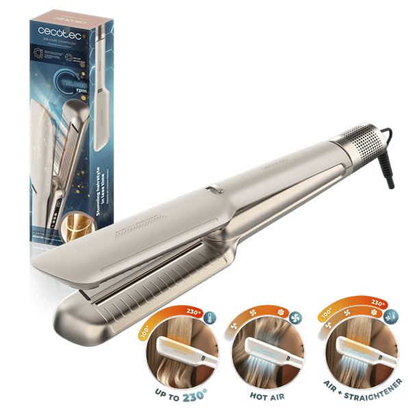 Выпрямитель Cecotec AirLisse Champagne бежевый