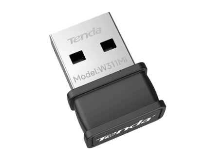 Адаптер USB Tenda W311MI AX300 Dual-band Wi-Fi 6 Черный