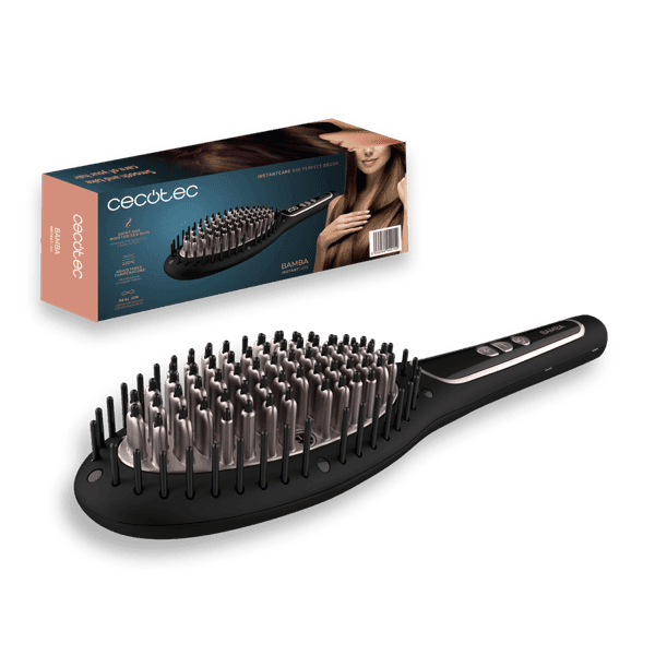 Щетка для выпрямления волос Cecotec InstantCare 900 Perfect Brush черный