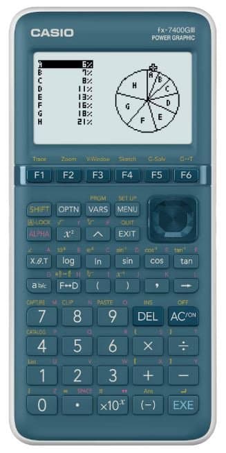 Калькулятор графический CASIO FX-7400GIII-W-ET