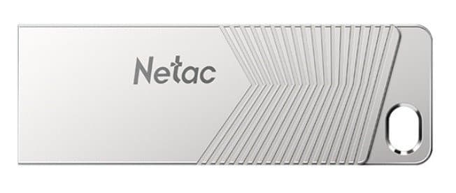 USB Флеш 128GB 3.2 Netac UM1 NT03UM1N-128G-32PN серебристый
