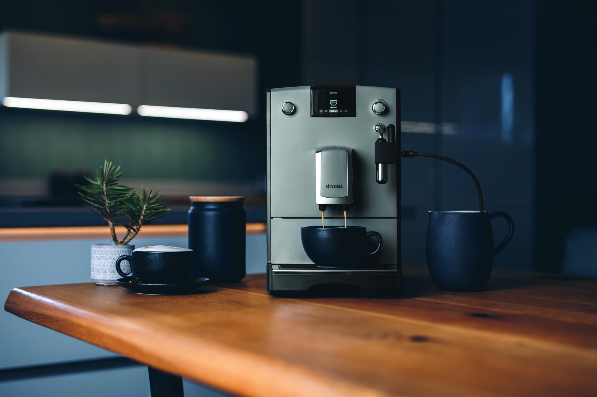 Кофемашина Nivona CafeRomatica NICR 555 серый