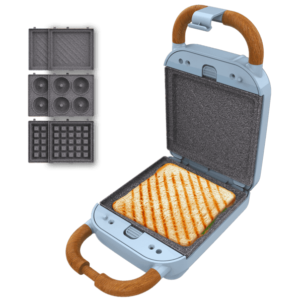 Сэндвичница Cecotec Rock'nToast Retro One голубой