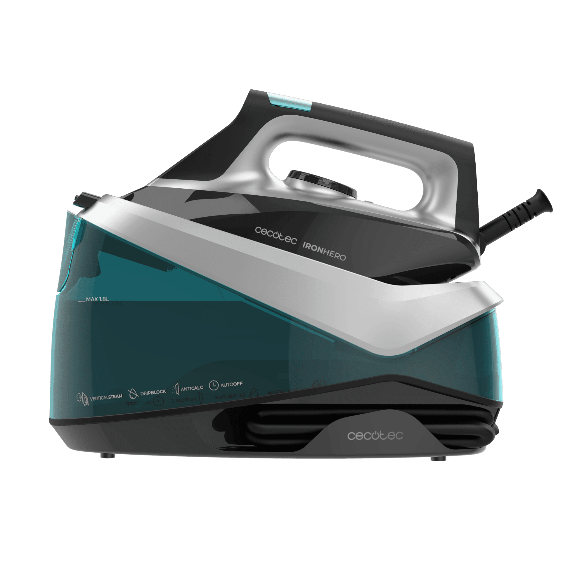 Гладильная станция Cecotec IronHero H-2800 Station черный