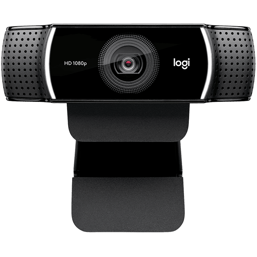 LOGITECH C922 Pro Stream Webcam - Tripod - BLACK - USB