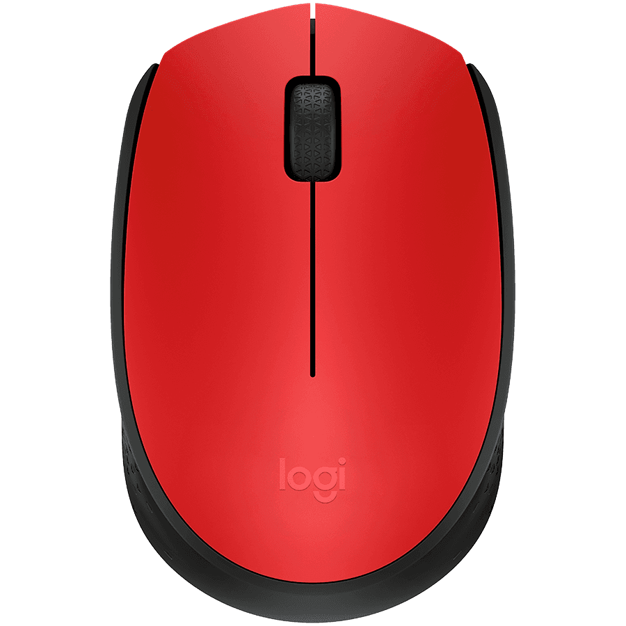 LOGITECH M171 Wireless Mouse - RED