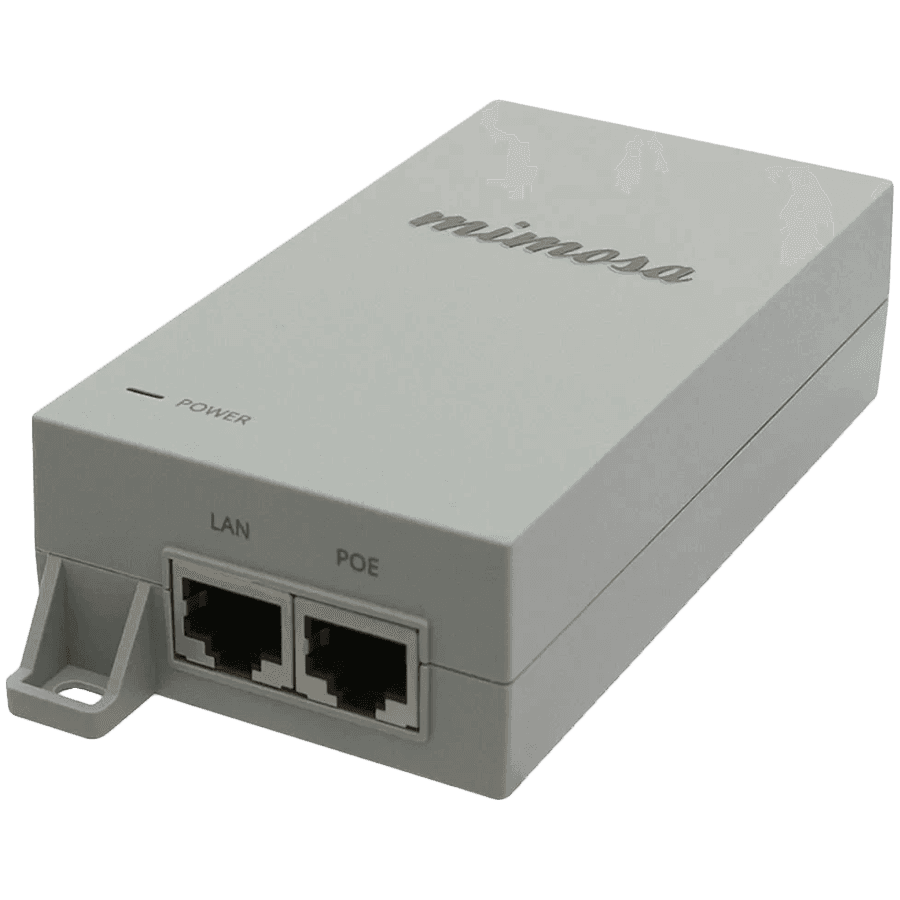Gigabit Power over Ethernet (PoE)Injector 50V, 1.2A, 52W for allproducts (replacement for100-00022). POWER CORD NOTINCLUDED. Bulk in plastic bags.