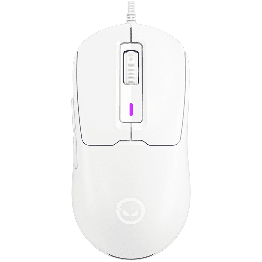 LORGAR Gaming Mouse MSA10 Advanced Wired PixArt 3311 White