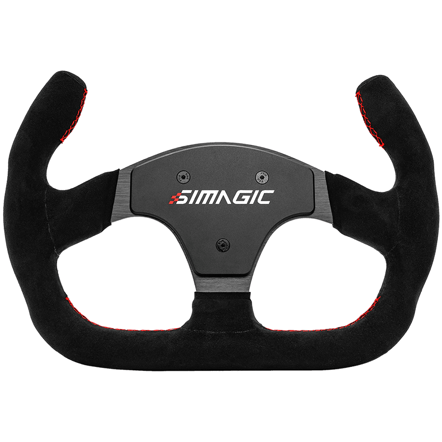 SIMAGIC C-Shaped Steering Wheel Rim 325mm without HUB, alcantara