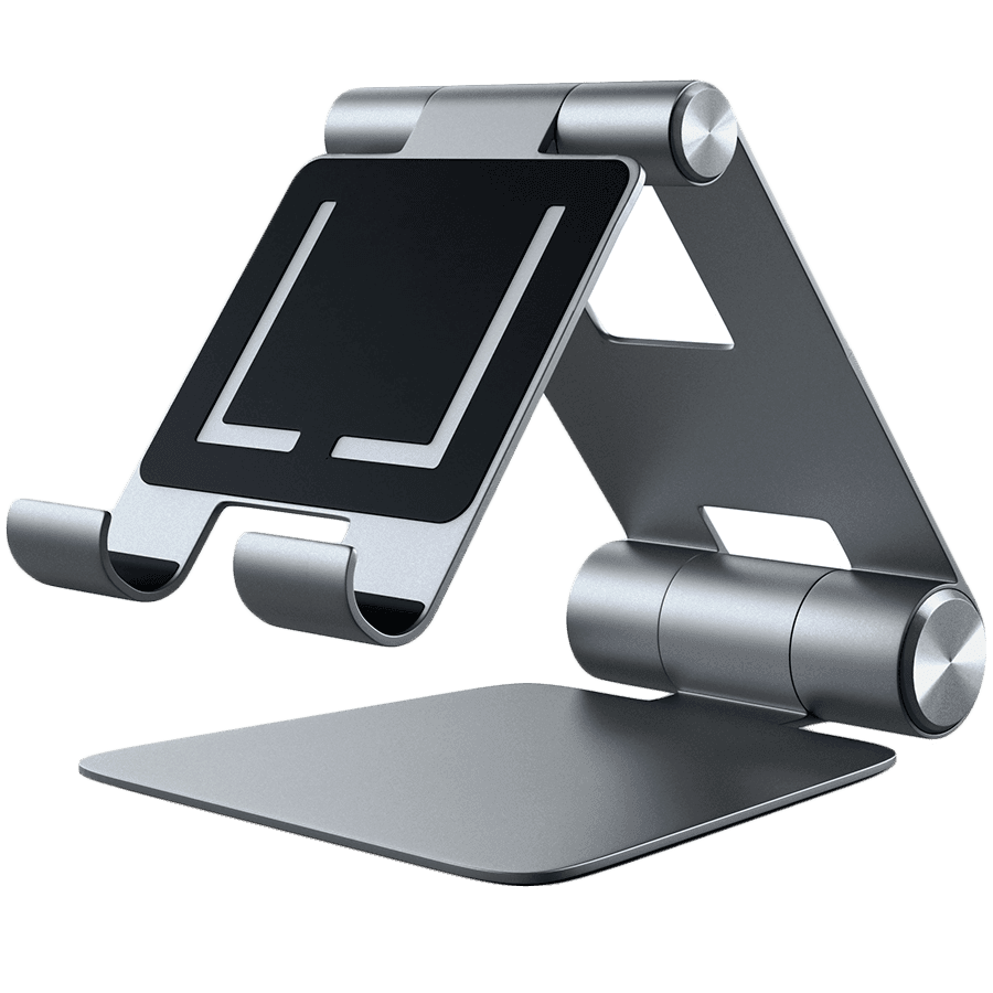 SATECHI R1 Aluminum Hinge Holder Foldable Stand (Space Gray) — фото 1