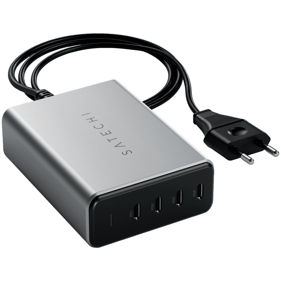 SATECHI 165W USB-C 4-Port PD GaN Charger - EU