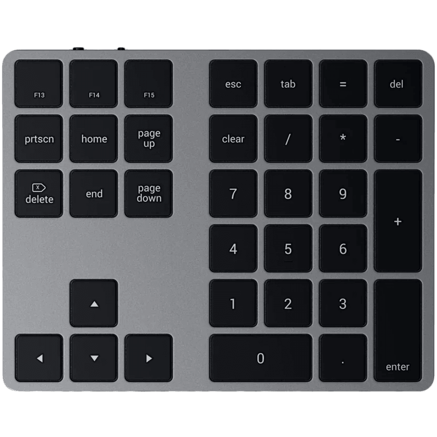SATECHI Aluminum Extended Keypad Space Gray