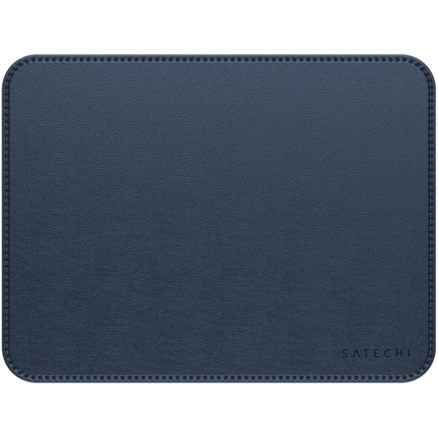 SATECHI Vegan-Leather Premium Mouse Pad (Blue)