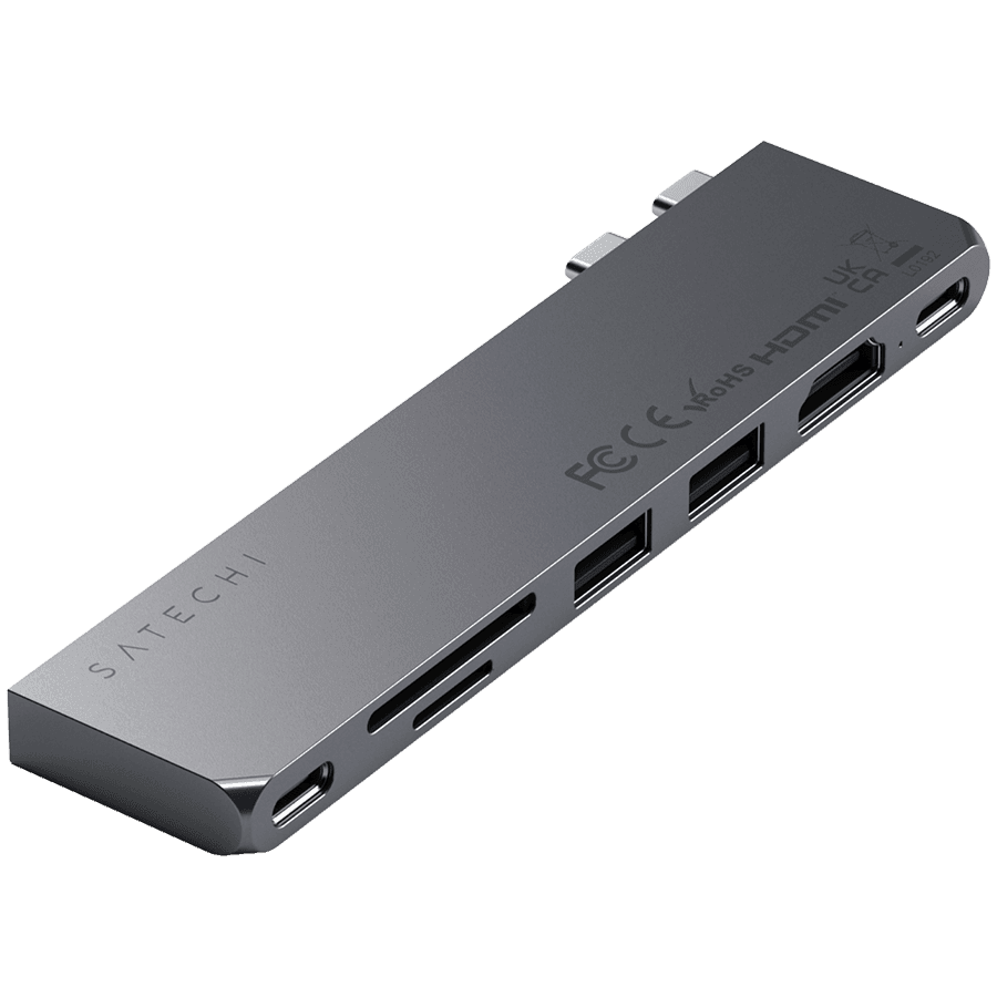 SATECHI Pro Hub Slim - Space Gray
