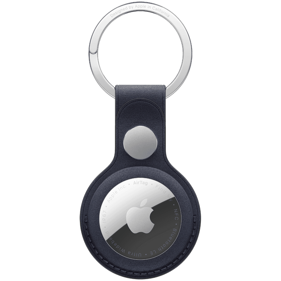 AirTag FineWoven Key Ring - Navy,Model A3363