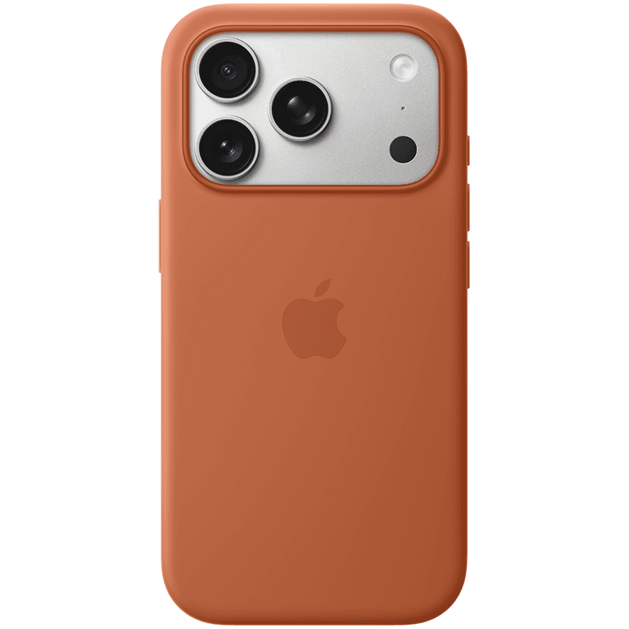 iPhone 17 Pro Silicone Case with MagSafe - Terra Cotta,Model A3559 — фото 1