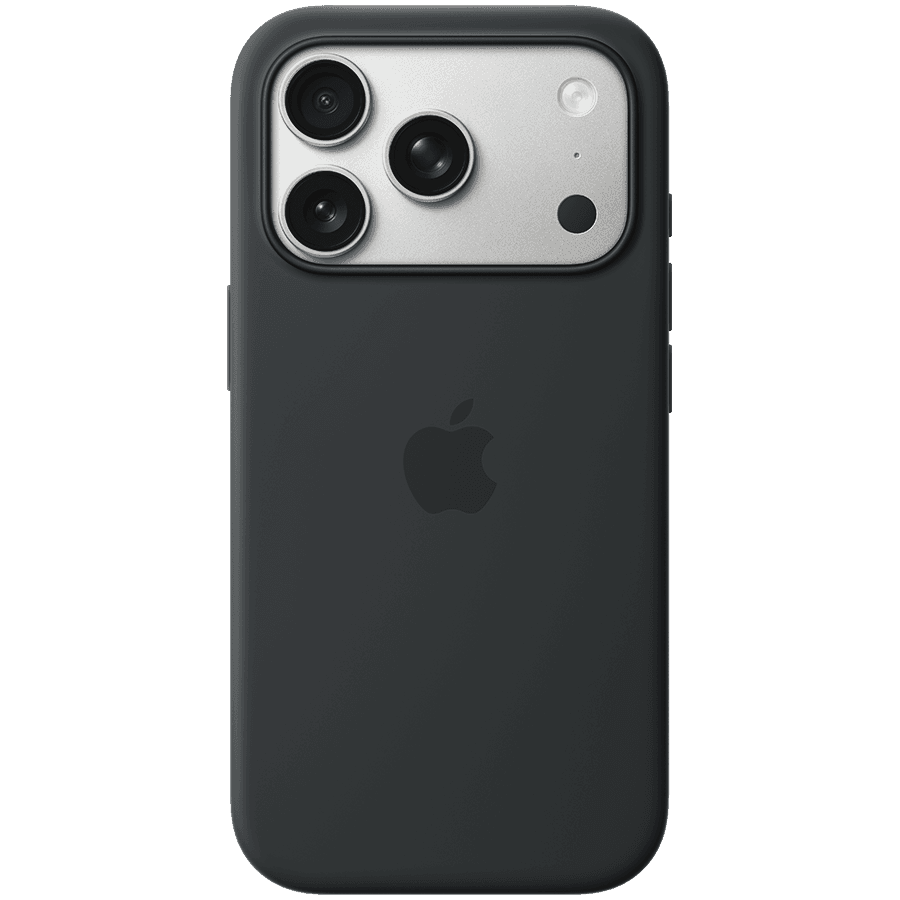 iPhone 17 Pro Silicone Case with MagSafe - Black,Model A3559 — фото 1