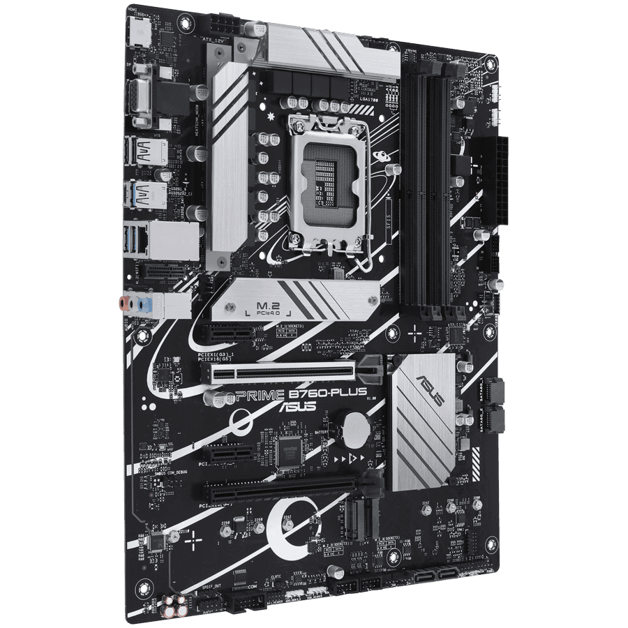 Материнская плата ASUS PRIME B760-PLUS LGA1700 B760 4 x DIMM DDR5D DP/VGA/HDMI, port 3 x M.2 4 x SATA ATX Form Factor