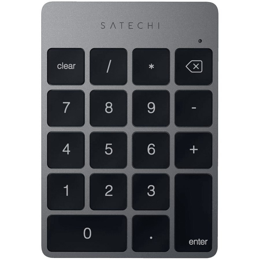 SATECHI Slim Wireless Keypad (Space Gray)