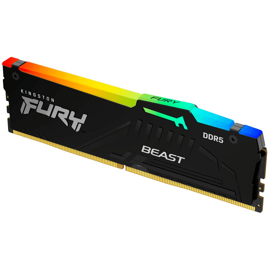Kingston 32GB 5600MT/s DDR5 CL36 DIMM FURY Beast RGB — фото 1