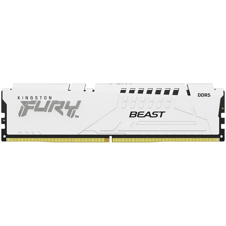 Kingston 32GB 5600MT/s DDR5 CL36 DIMM FURY Beast White RGB EXPO