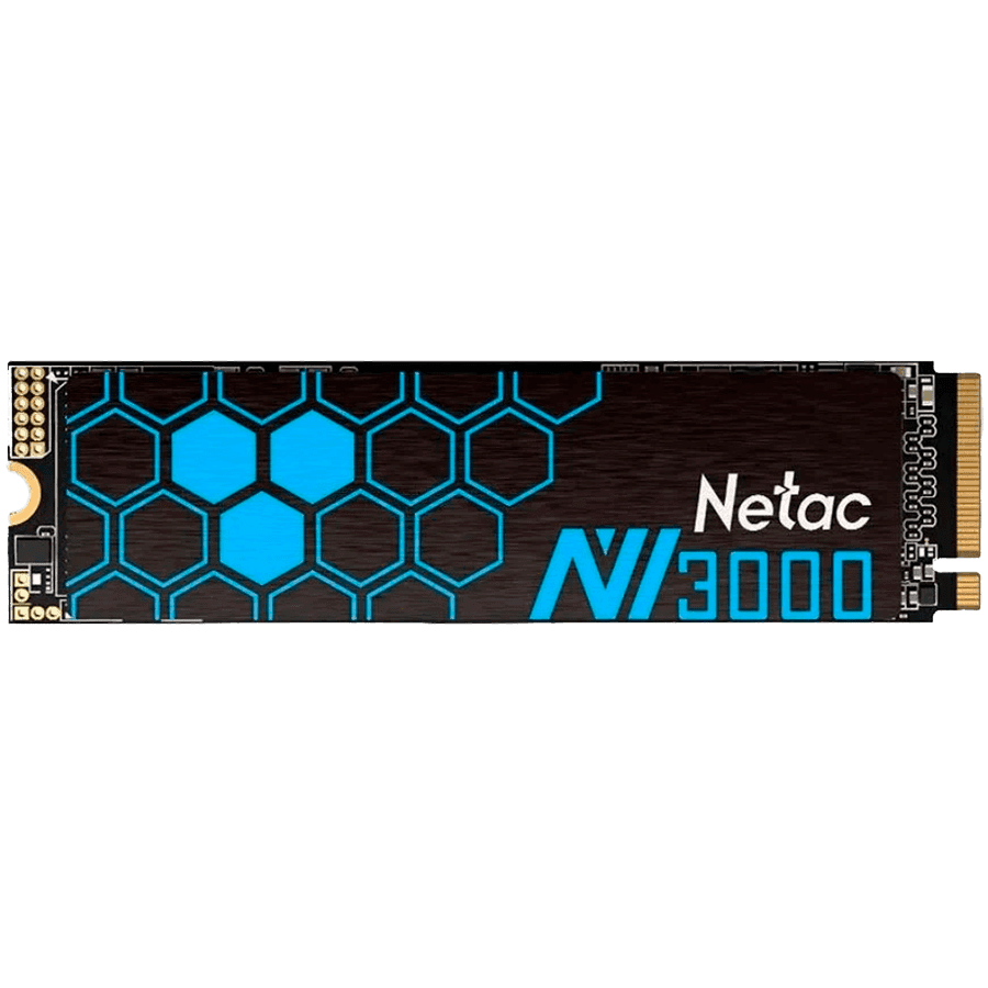 Netac NV3000 PCIe 3 x4 M.2 2280 NVMe 3D NAND SSD 500GB, R/W up to 3100/2100MB/s, with heat sink
