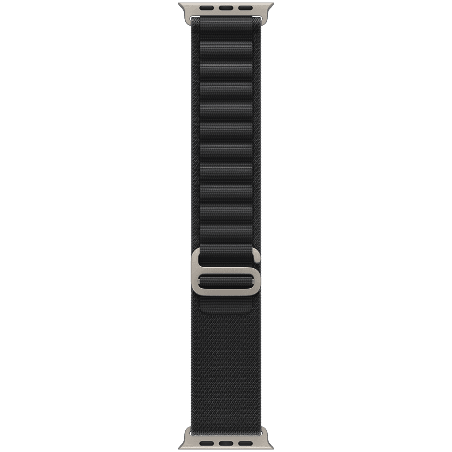 49mm Black Alpine Loop - Large - Natural Titanium Finish — фото 1