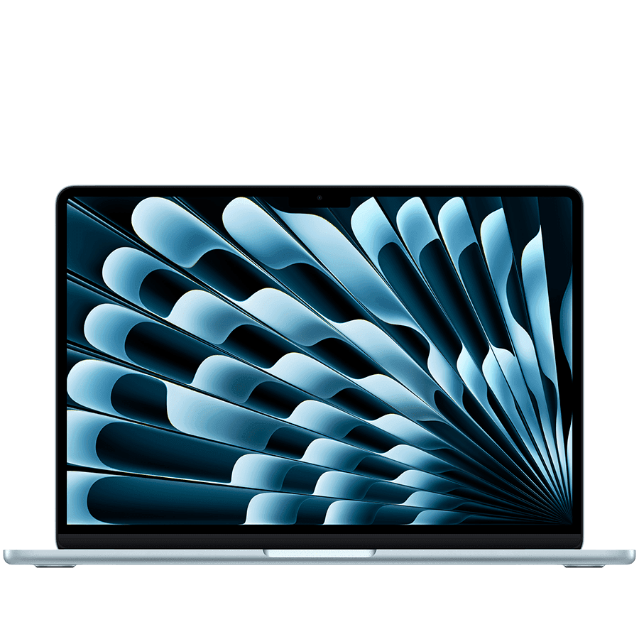 13-inch MacBook Air: Apple M5 chip with 10-core CPU and 10-core GPU, 24GB, 1TB SSD - Sky Blue,Model A3449