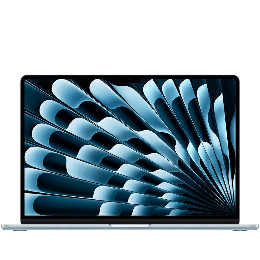 15-inch MacBook Air: Apple M5 chip with 10-core CPU and 10-core GPU, 16GB, 1TB SSD - Sky Blue,Model A3448
