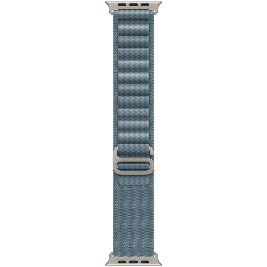 49mm Light Blue Alpine Loop - Large - Natural Titanium Finish — фото 1
