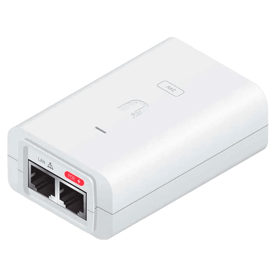 PoE Injector, 24VDC, .3A, Gigabit — фото 1