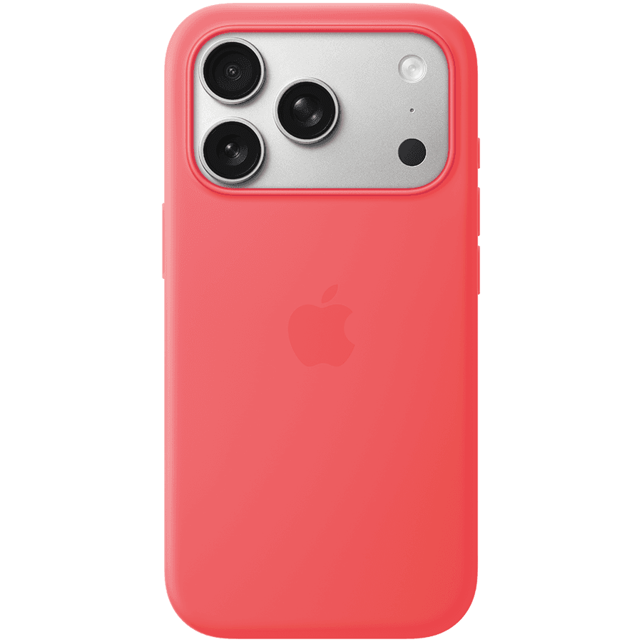 iPhone 17 Pro Silicone Case with MagSafe - Bright Guava,Model A3559 — фото 1