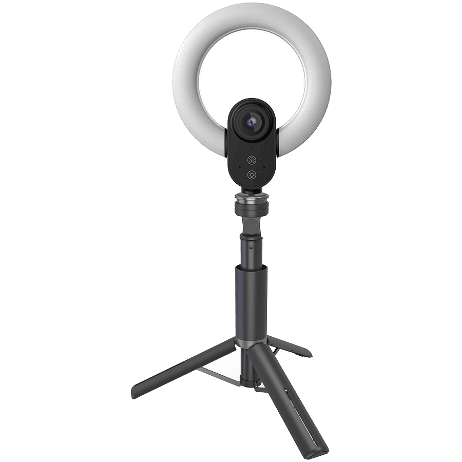 LORGAR Streaming Webcam Circulus 910 5MP Ring Light