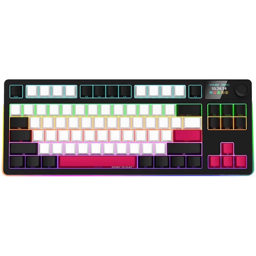 LORGAR Gaming Keyboard KBP70TKLW Pro Wireless Black RU