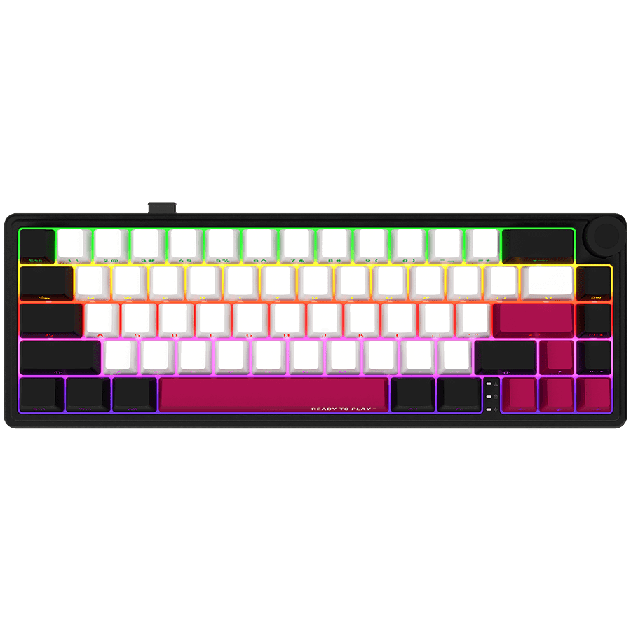 LORGAR Gaming Keyboard KBP70MW Pro Wireless 65% Black RU