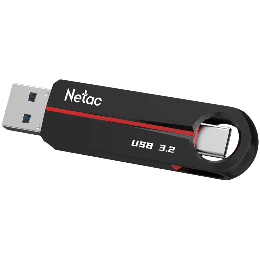 Netac US18 USB3.2+TypeC Dual Flash Drive 64GB