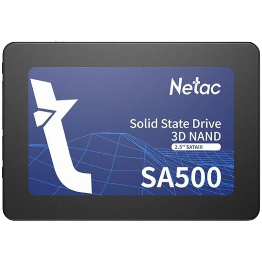 Netac SA500 2.5 SATAIII 3D NAND SSD 128GB, R/W up to 500/400MB/s