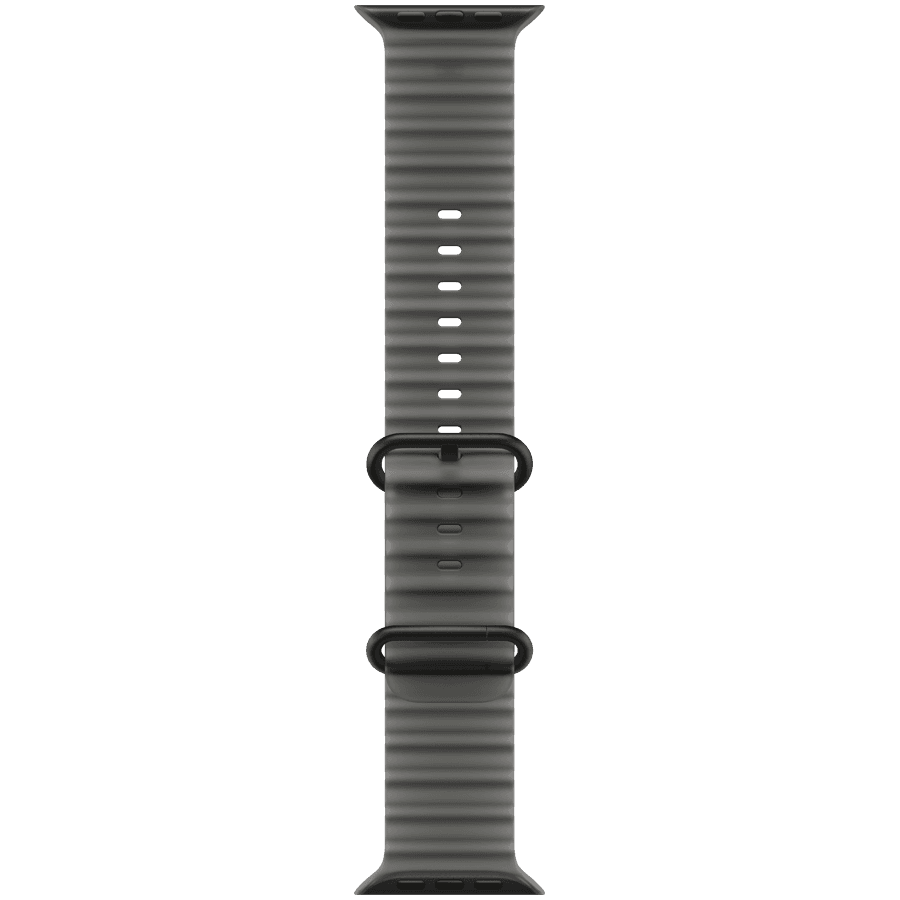 49mm Translucent Black Ocean Band - Black Titanium Finish, Model