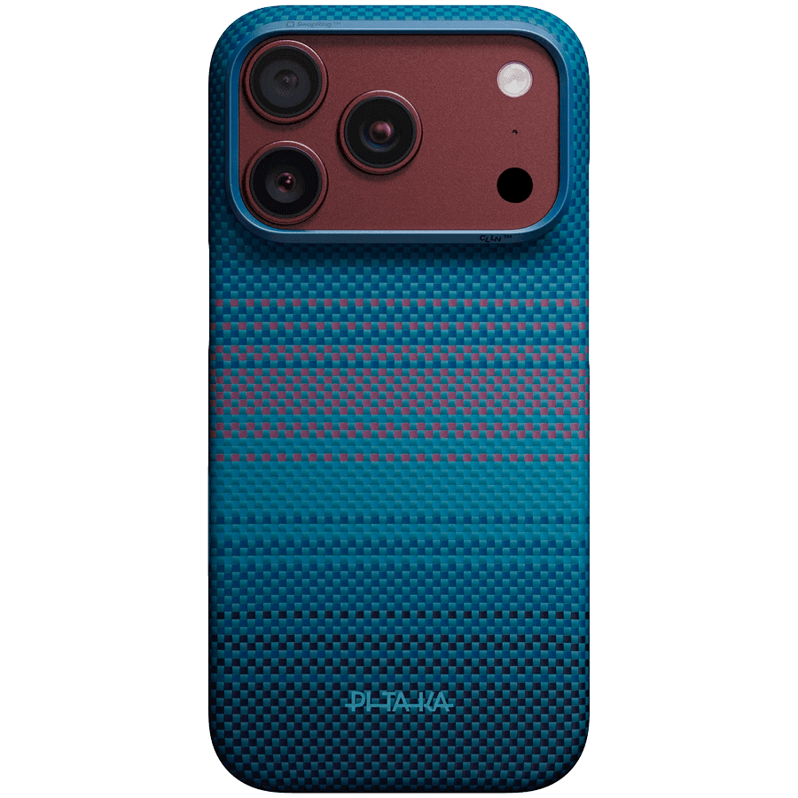 PITAKA Moonrise Nights-Midnight Edge Case For iPhone 18 Pro
