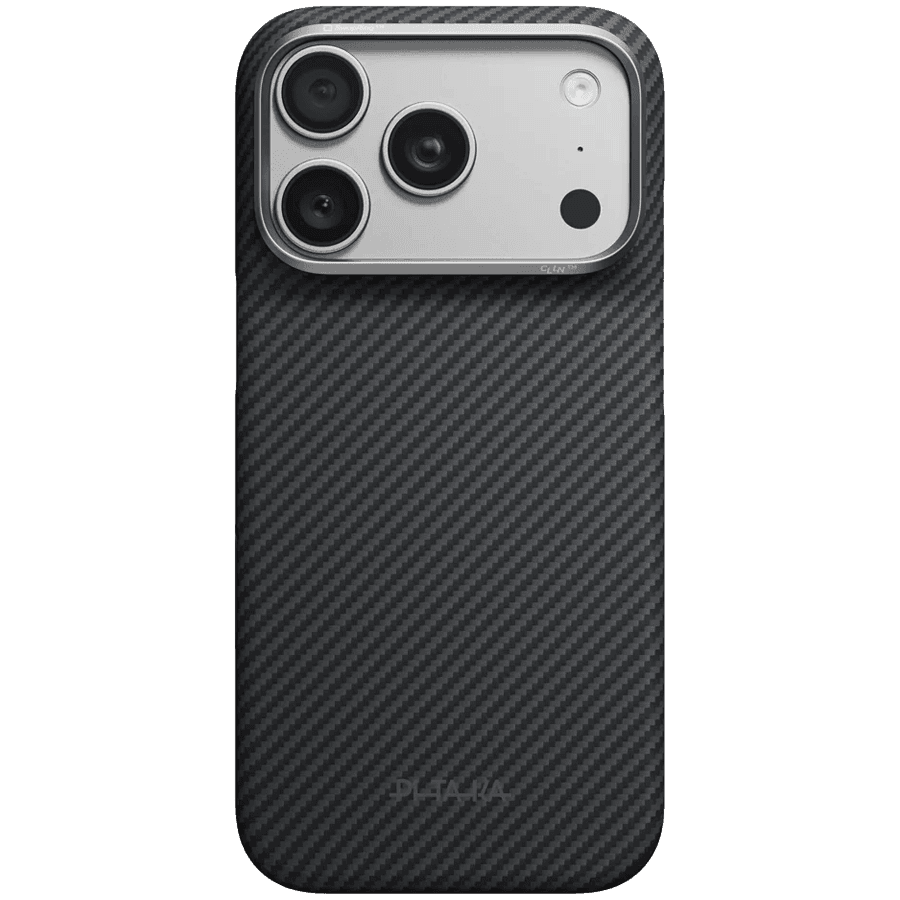 PITAKA Classic-Black Grey(Twill) Edge Case for iPhone 18 Pro Max
